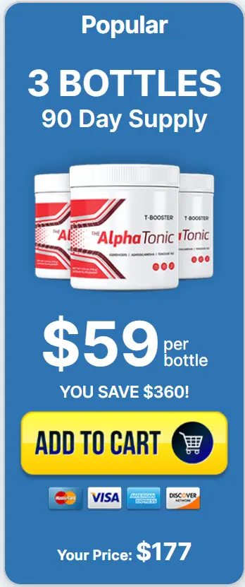 Alpha Tonic 3 bottle